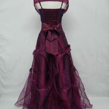 Cherlone Satin Purple Formal Gown B..