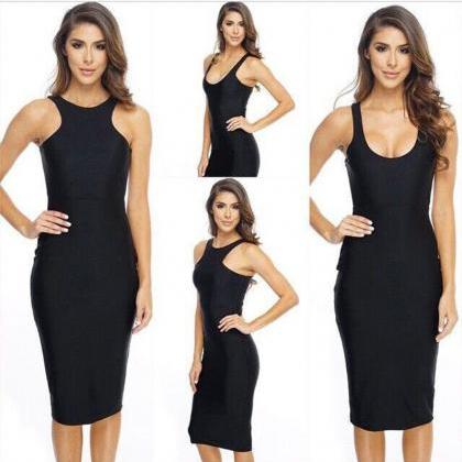 Womens Bandage Cocktail Bodycon Sum..