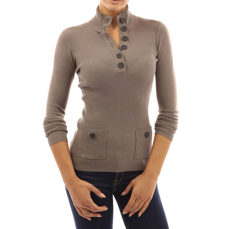Women Long Sleeve Loose Cardigan Knitted Sweater Jumper Knitwear Outwear