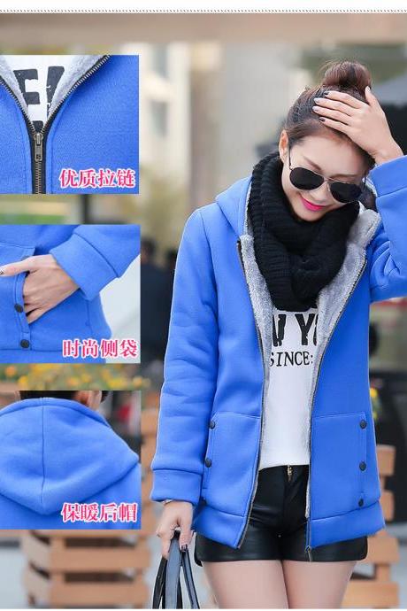 Hot Women Thicken Warm Winter # Coat Hood Parka Long Overcoat Jacket Outwear